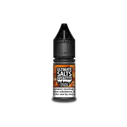 20MG Ultimate Puff Salts Custard 10ML Flavoured Nic Salts