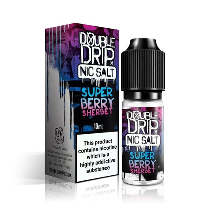 10MG Double Drip 10ML Flavoured Nic Salts E Liquid