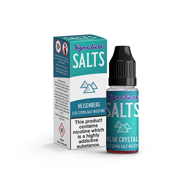 20mg Signature Salts By Signature Vapours 10ml Nic Salt (50VG/50PG) (BUY 1 GET 1 FREE)