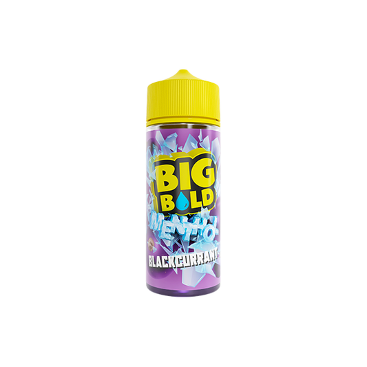 0mg Big Bold Menthol Series 100ml Shortfill  (70VG/30PG)