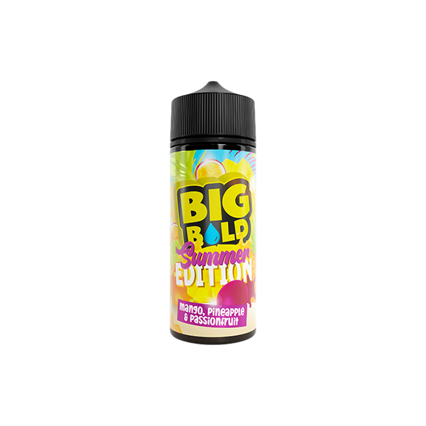 0mg Big Bold Summer Vibes Series 100ml Shortfill  (70VG/30PG)