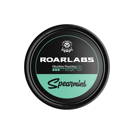 10mg Roar Labs Spearmint Nicotine Pouch - 20 Pouches