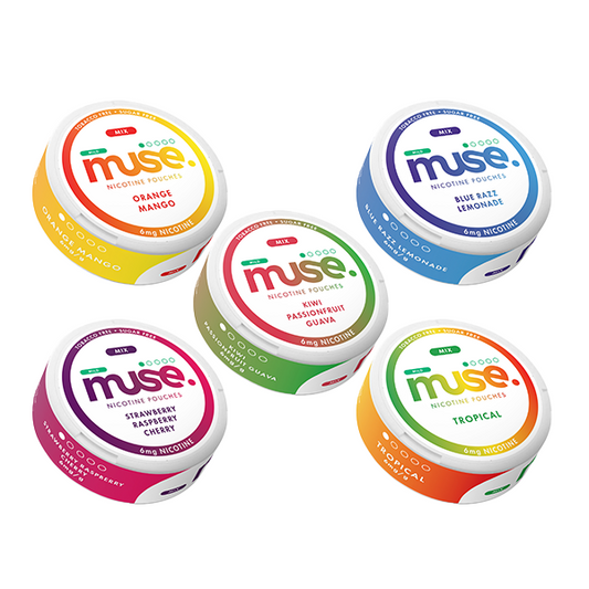 6mg Muse Nicotine Pouches - 20 Pouches